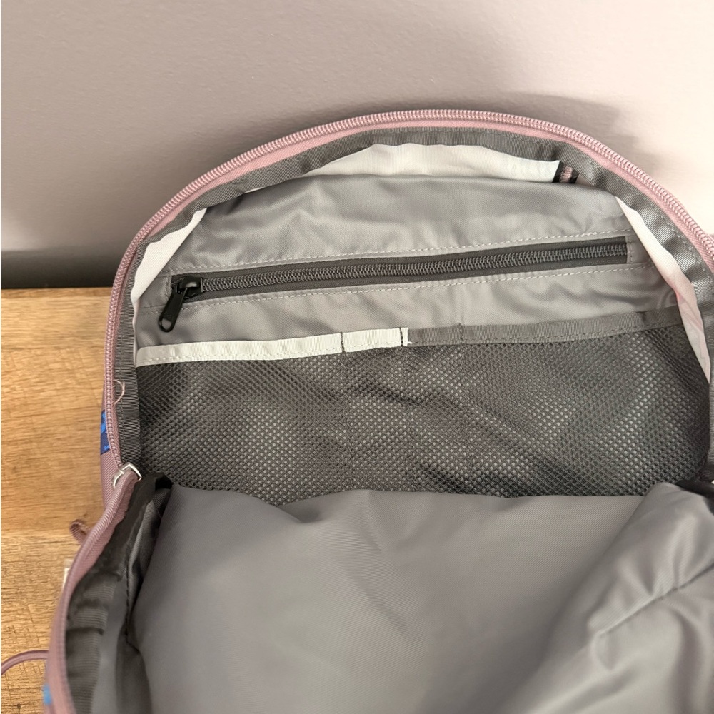 The North Face Mauve Floral & Butterfly Backpack - Picture 9 of 12